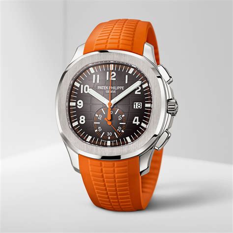 patek philippe orange aquanaut|patek philippe aquanaut.